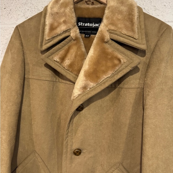 Vintage Stratojac fur lined coat | size 40 - Picture 2 of 7